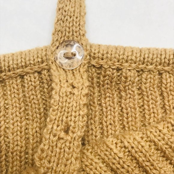 Wild Fable Women's Size XL Crop Tank Top Knitted Brown New With Tags - Picture 7 of 13